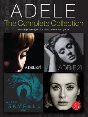 cover image of Adele: The Complete Collection (PVG)